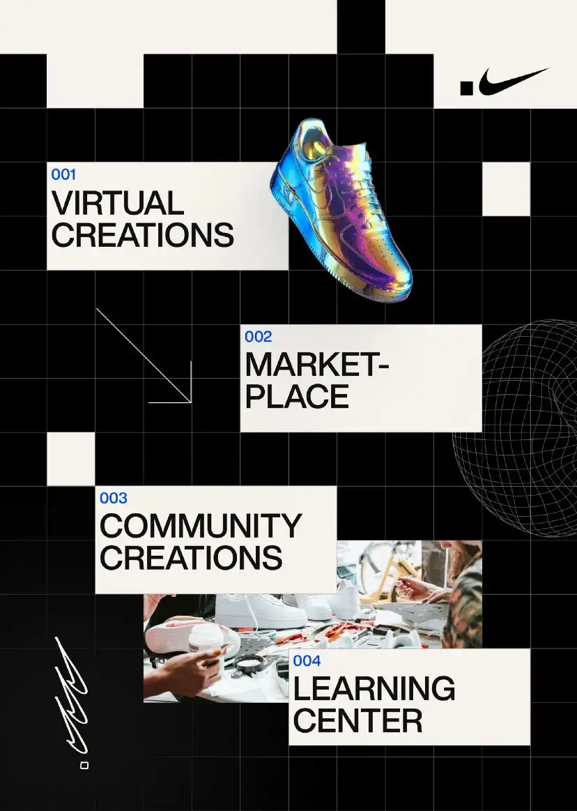 Nike's Web3 Platform .SWOOSH Will Reward Creators for Virtual Sneaker Designs